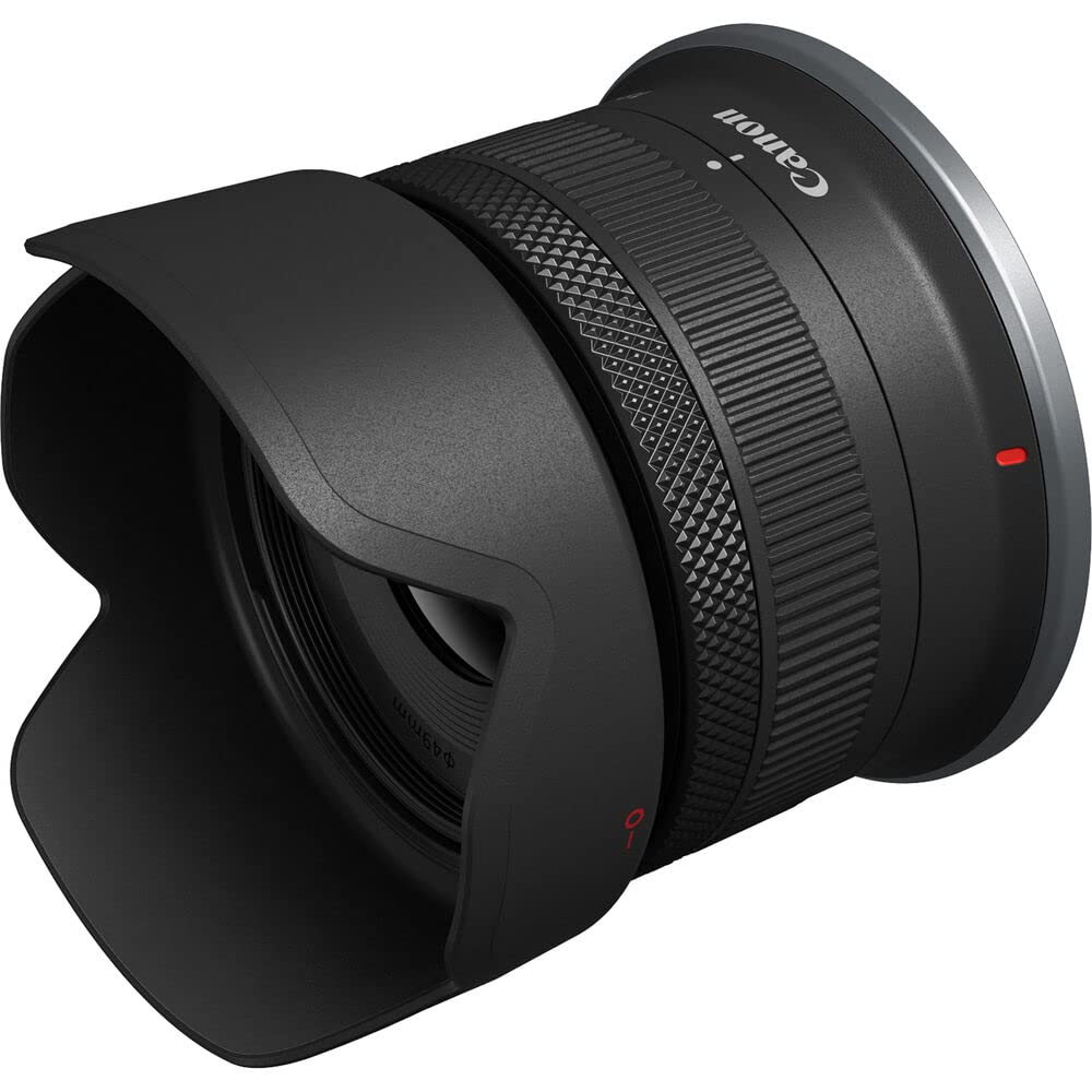 Canon RF-S 18-45mm f/4.5-6.3 IS STM Lens Kit with 64GB Extreme Pro SD Card, Corel Photo Software, Tripod & Accessories Bundle - Perfect for Travel Photography, Vlogging & DSLR Beginners (Renewed)