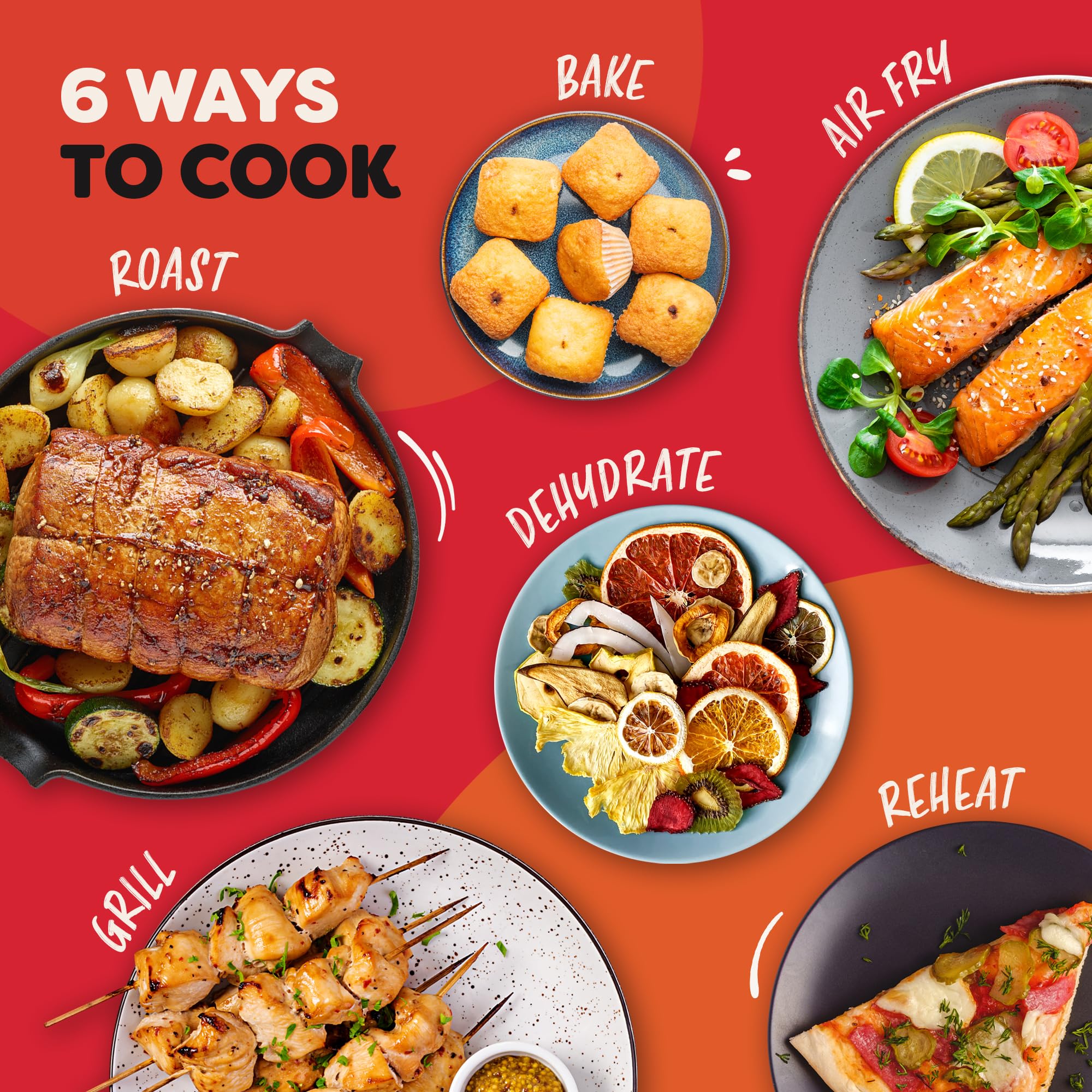 Instant Pot Vortex Plus 7.4L Dual Basket Air Fryer - Large Family Size with Clear Window - Air Fry, Dehydrate, Grill, Bake, Roast & Reheat - Non-Stick & Dishwasher Safe for Easy Cleaning - Perfect for Family Dinners, Meal Prep & Healthy Cooking