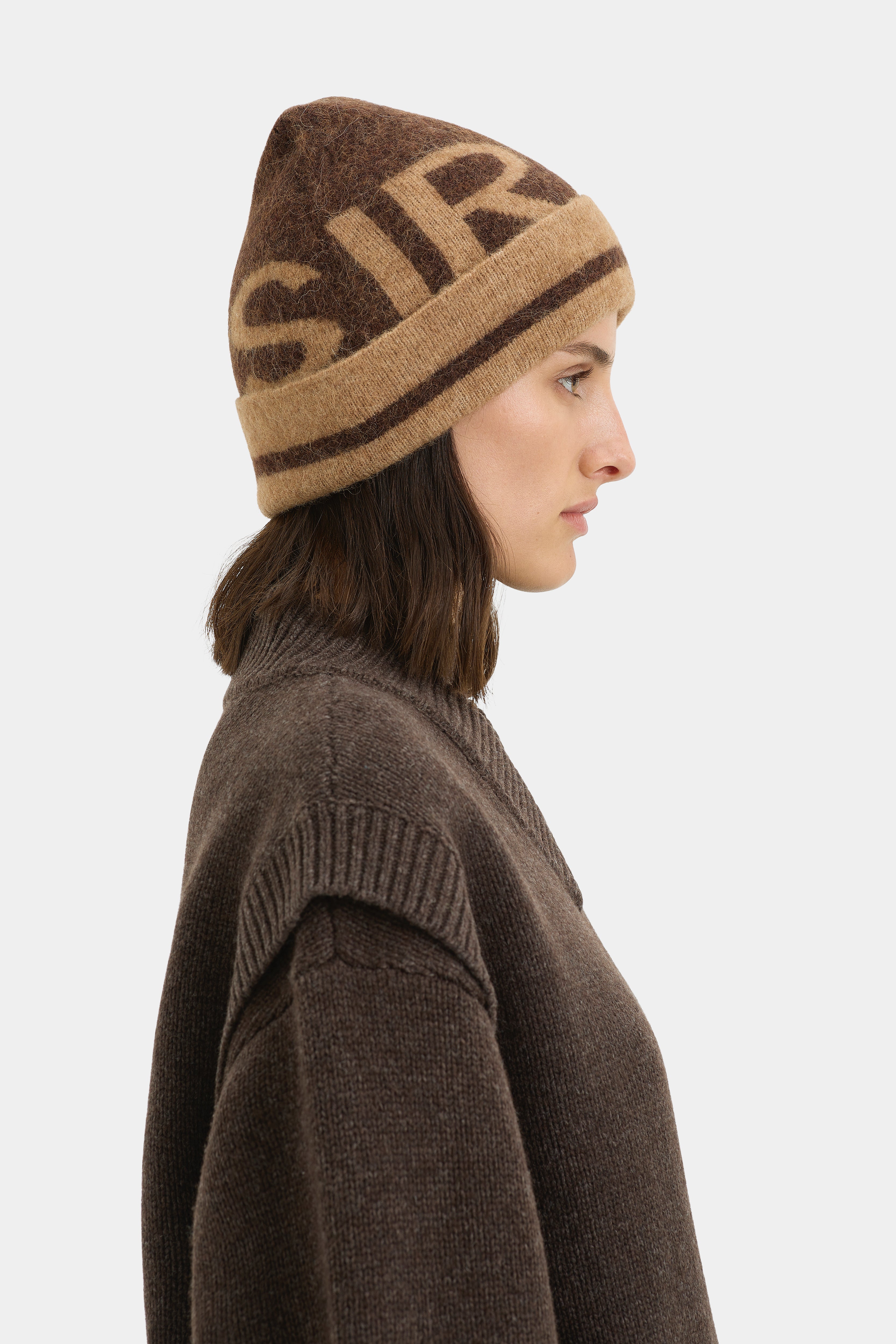 Angelo Beanie Hat for Men & Women - Soft Knit Winter Beanie in Chocolate Brown - Perfect for Skiing, Hiking, and Cold Weather Activities