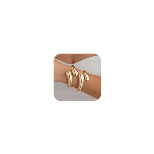 thick gold bangles 2pc