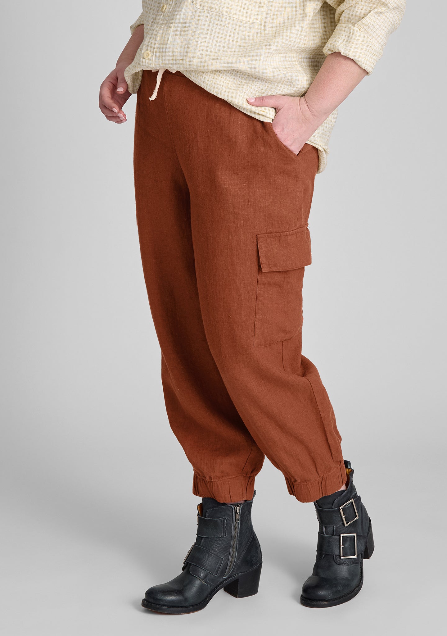 Comfortable Linen Drawstring Pants for Women & Men - Breathable Casual Lounge Pants for Summer, Yoga, Travel & Home Wear