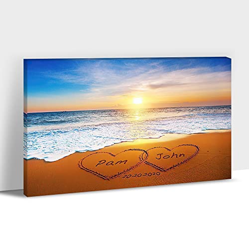 Custom Beach Canvas Framed-17