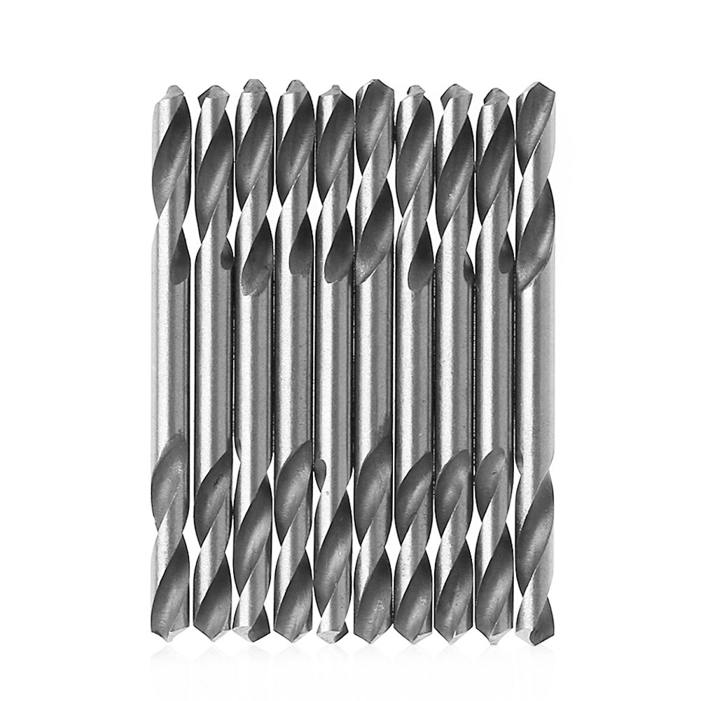 10Pcs 3.5mm HSS Double-Ended Drill Bits Set for Metal & Woodworking