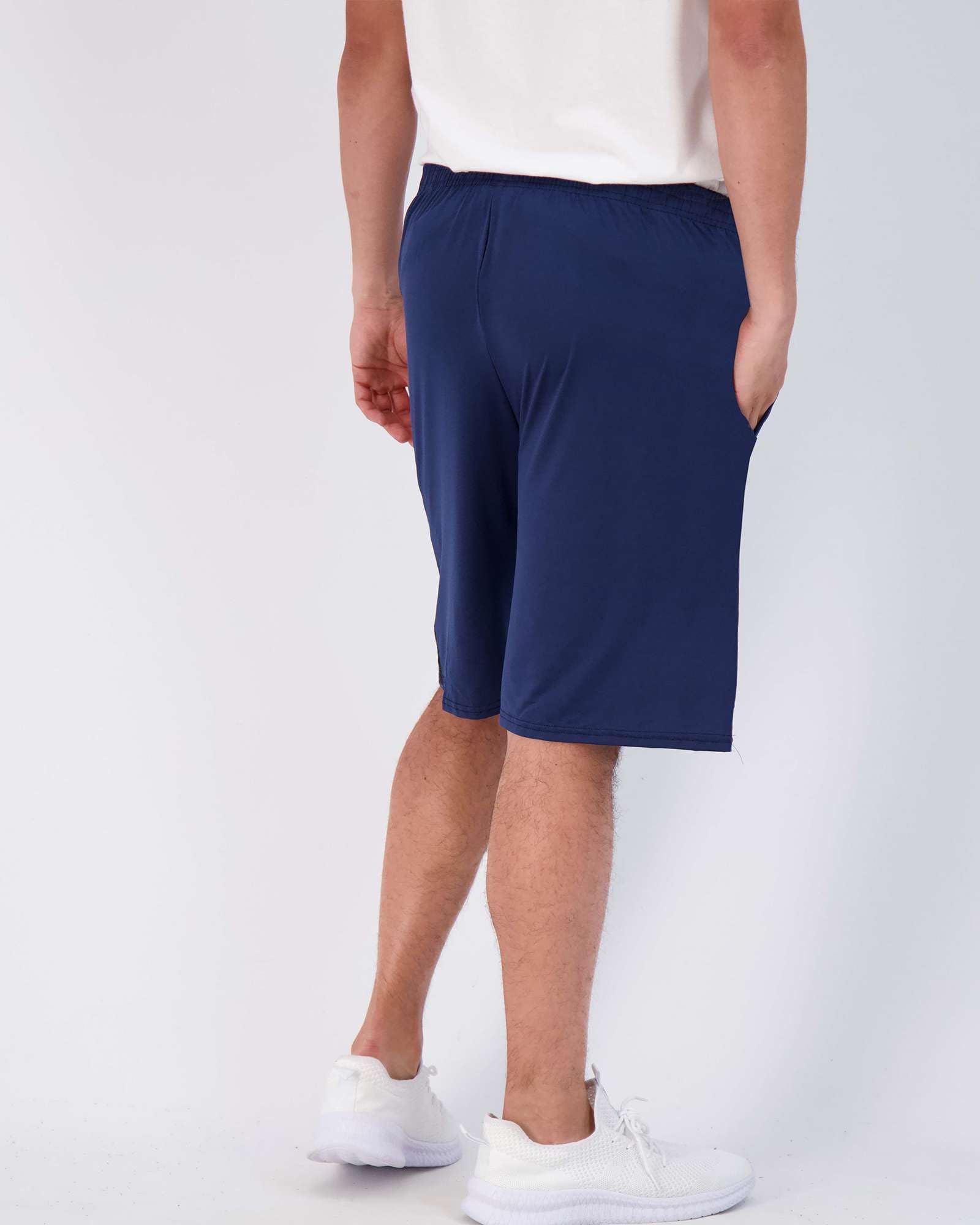 Real Essentials Men's Quick-Dry Tennis Shorts with Pockets - Lightweight Athletic Shorts for Tennis, Running, Gym & Casual Wear