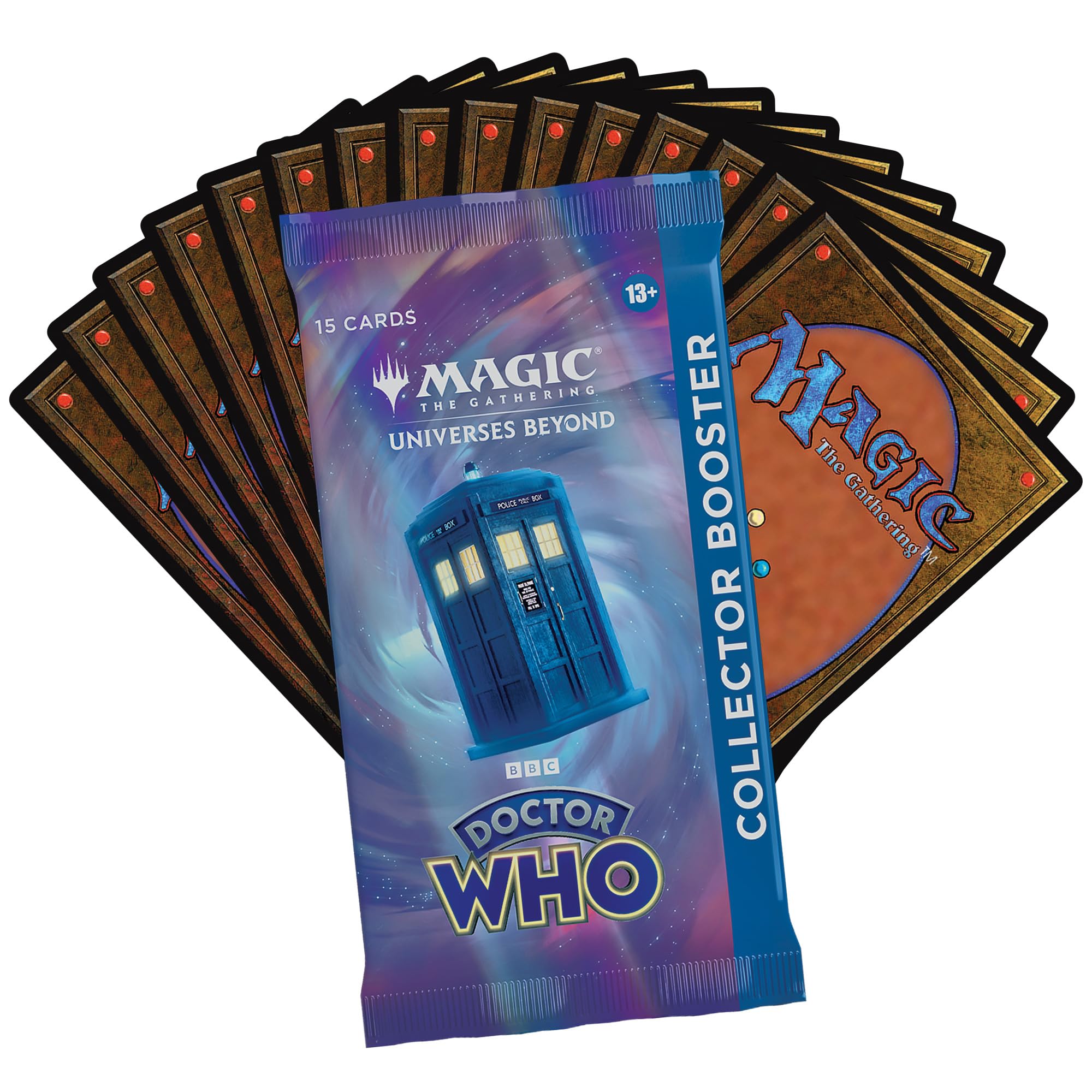 Magic The Gathering – Doctor Who Collector Booster (15 Cards) | Premium Trading Card Game for Collectors & Players | Perfect for Game Nights & Tournaments