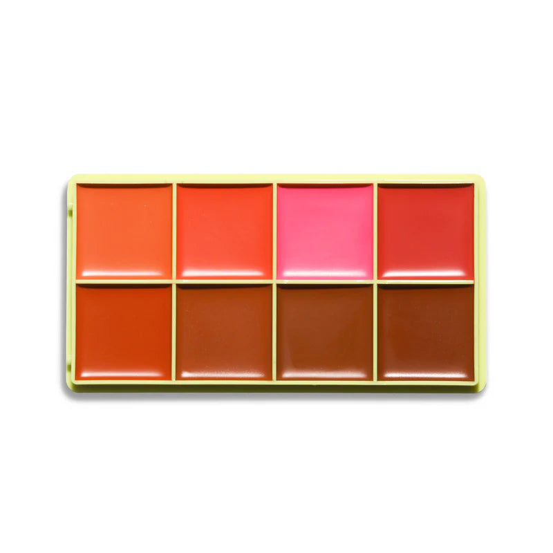 Cream Contour & Blush Makeup Palette by Mitchell - Professional Cream Contouring & Blush Kit for Flawless Face Sculpting | Perfect for Everyday Makeup, Special Occasions & Professional Makeup Artists