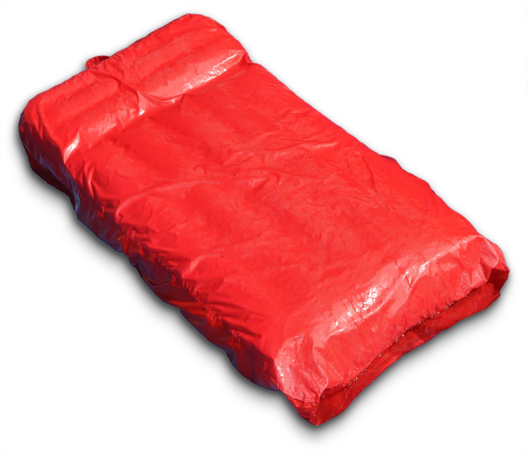 Swimline Sunsoft Pool Lounge Floating Mattress - Comfortable & Durable Inflatable Pool Float for Adults - Perfect for Relaxing by the Pool, Lake or Beach (Red)