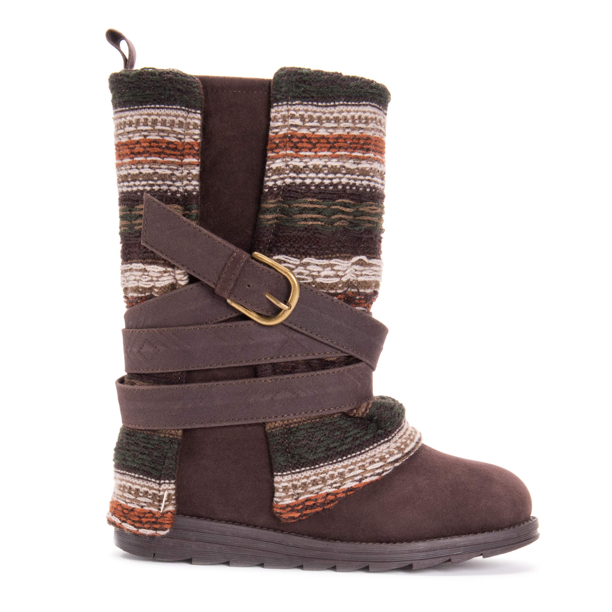 MUK LUKS Women's Mid Calf Boots - Comfortable Winter Boots for Women, Slip Resistant & Warm - Perfect for Snow, Rainy Days & Casual Outfits