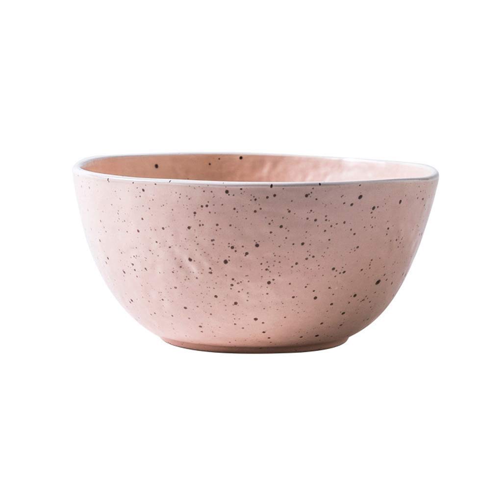 Premium Ceramic Noodle Bowl - Japanese Style Ramen, Udon & Pho Soup Bowl Set - Handcrafted European Ceramic Asian Noodle Dish (Color B) - Perfect for Home Dining, Restaurant Serving & Gift Giving