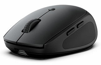 JLab Go Charge Wireless Bluetooth Mouse - Multi-Device Connectivity for Laptop, PC, Mac - Rechargeable Silent Mouse for Office, Home & Travel Use