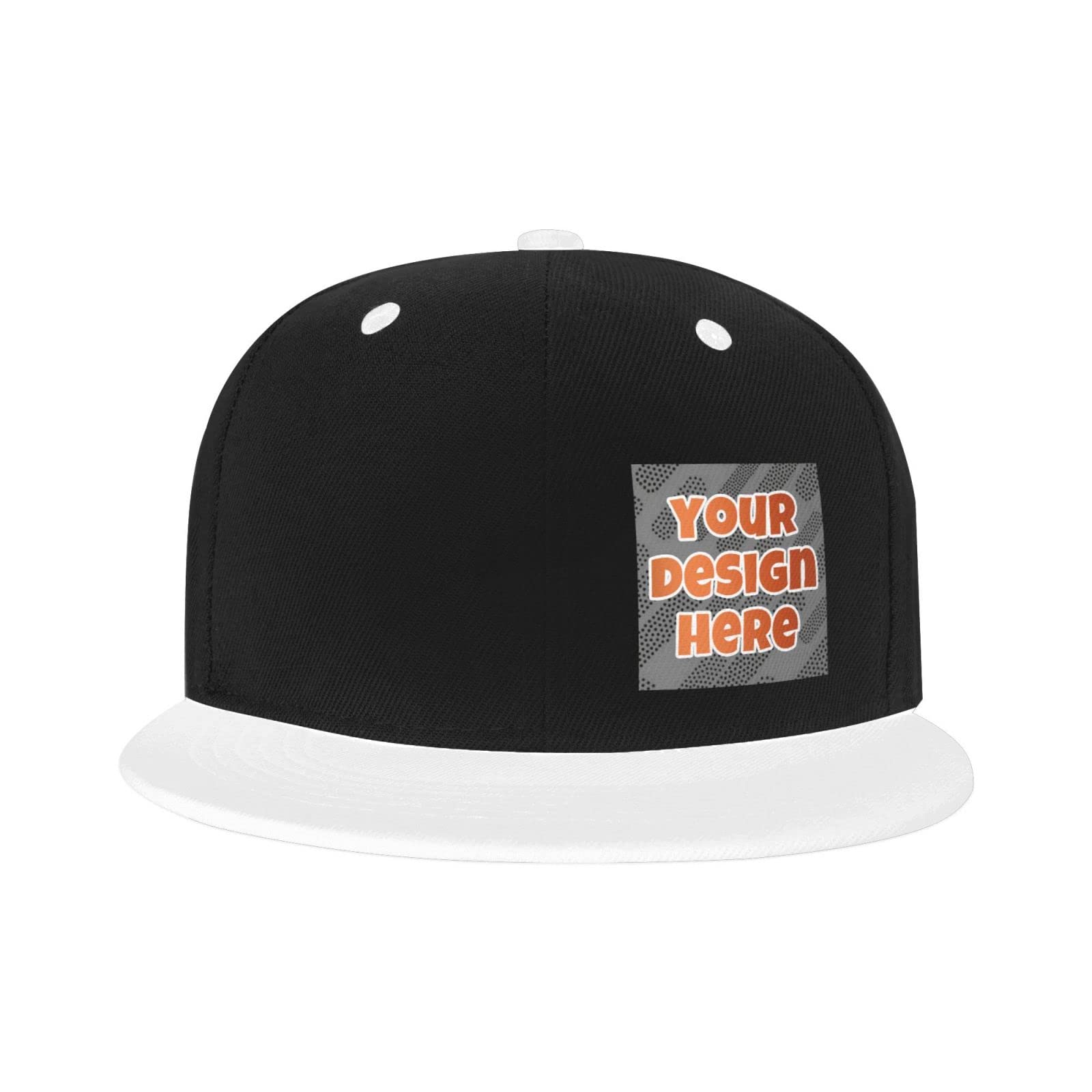 Custom Personalized Trucker Hats for Men & Women - Add Your Own Picture, Text or Logo - Embroidered Adjustable Baseball Cap - Perfect for Sports, Outdoor Activities & Gifts