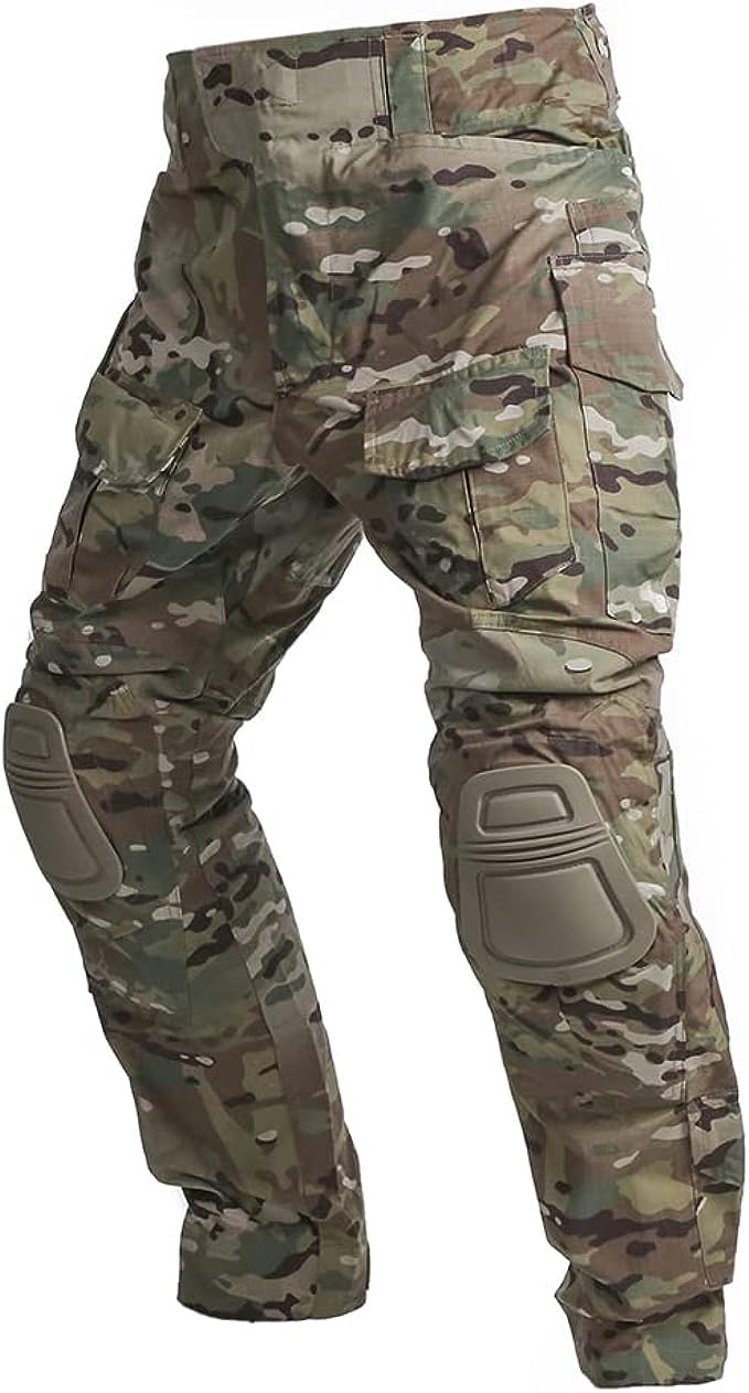 EMERSONGEAR G3 Paintball Pants with Knee Pads - Tactical Combat Pants for Men, Army Airsoft BDU Outdoor Trousers - Perfect for Paintball, Airsoft, Tactical Training & Outdoor Adventures