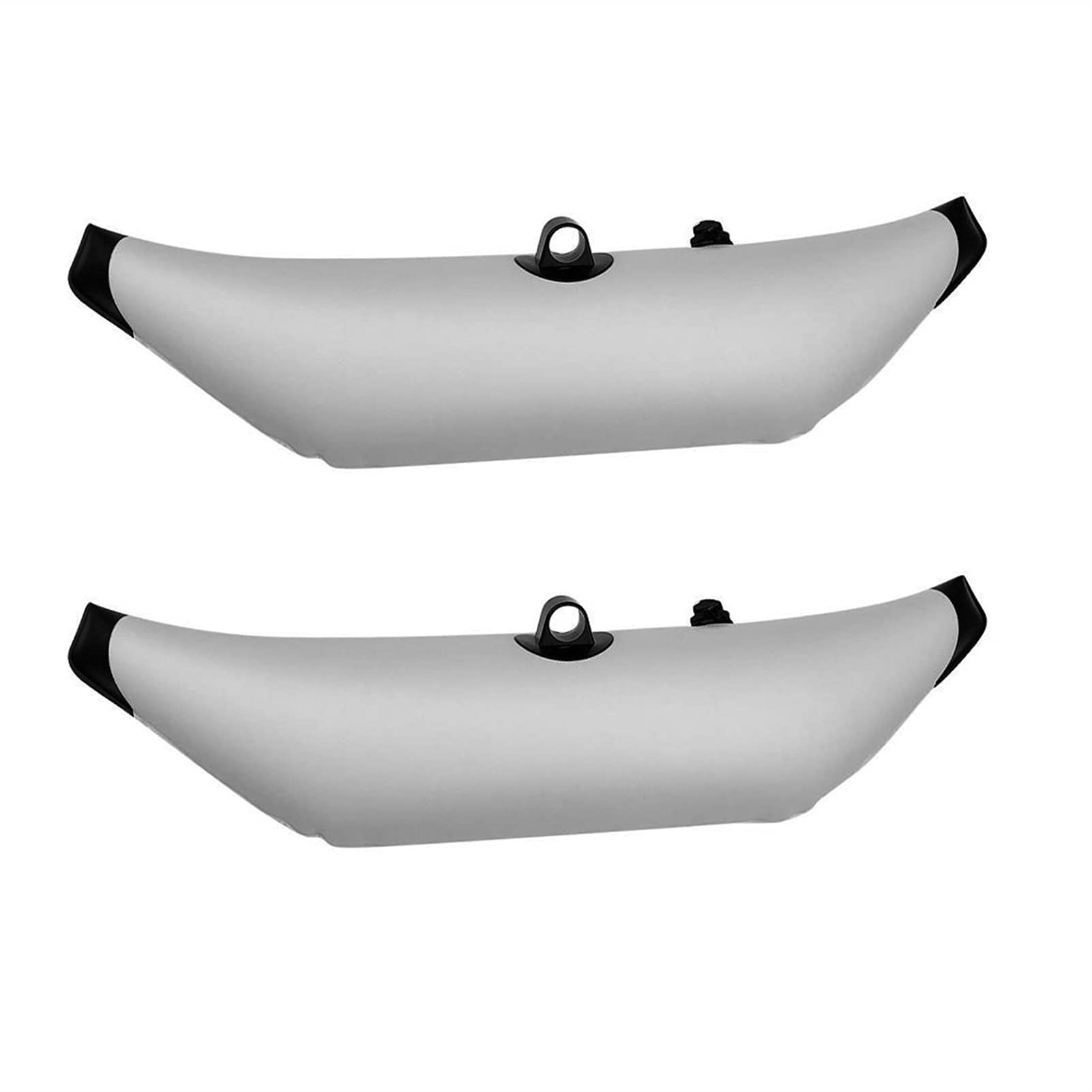 Inflatable Kayak Outriggers - White Stabilizer Floats for Storage & Transfer