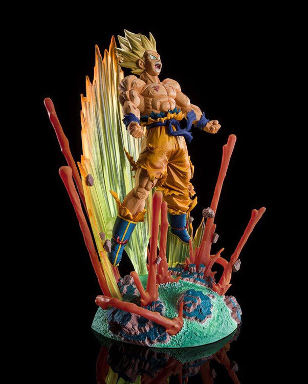 Figuarts Zero Extra Battle Dragon Ball Z Super Saiyan Goku Action Figure - 