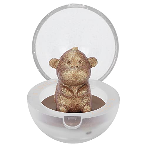 Ginger Highlighting Powder - 3D Animal Shaped Glitter Highlighter Palette for Contouring & Face Makeup | Perfect for Party, Halloween & Special Occasion Makeup Looks
