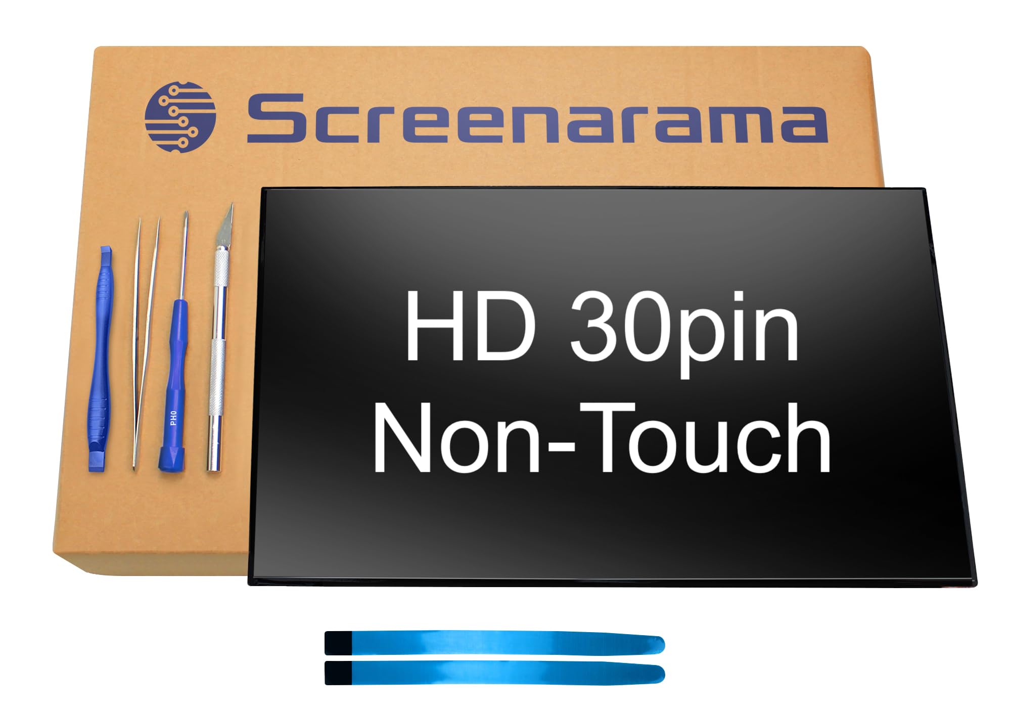 SCREENARAMA Replacement LCD Screen for Lenovo Thinkpad L14 Gen 3 (Models 21C1/21C2/21C5/21C6) - HD 1366x768 30pin Non-Touch Display with Installation Tools & Tape | Perfect for DIY Laptop Screen Repair or Upgrade