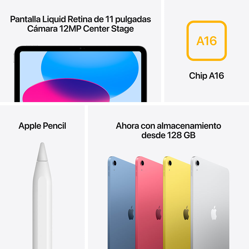 Apple iPad 10.9-inch Wi-Fi 256GB - Space Blue (A16 Bionic Chip) - Perfect for Work, Study, and Entertainment