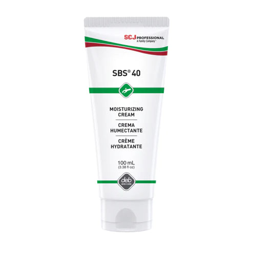 DEB SBS 40 Moisturizing Skin Cream - 100 mL Hydrating Lotion for Dry, Sensitive Skin | Dermatologist Recommended | Daily Moisturizer for Face & Body