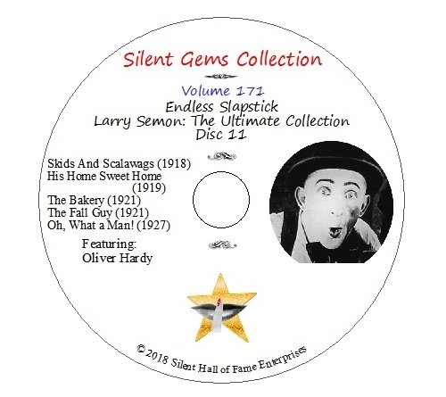 Larry Semon: The Ultimate Collection Disc 11 - Classic Silent Comedy DVD with Endless Slapstick Humor | Perfect for Movie Nights, Vintage Film Enthusiasts & Comedy Lovers