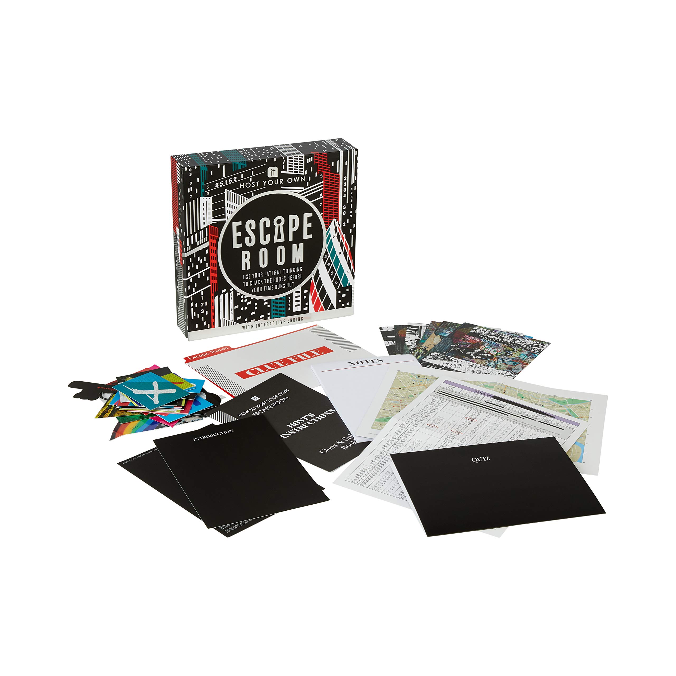 Talking Tables London Themed Escape Room Game for Adults & Teens | Interactive Home Party Game | Perfect for Birthday Parties & Game Nights | Fun After-Dinner Entertainment | Host Your Own Mystery Adventure (Host-Escape-LDN) | Great for Family Gatherings & Team Building Events