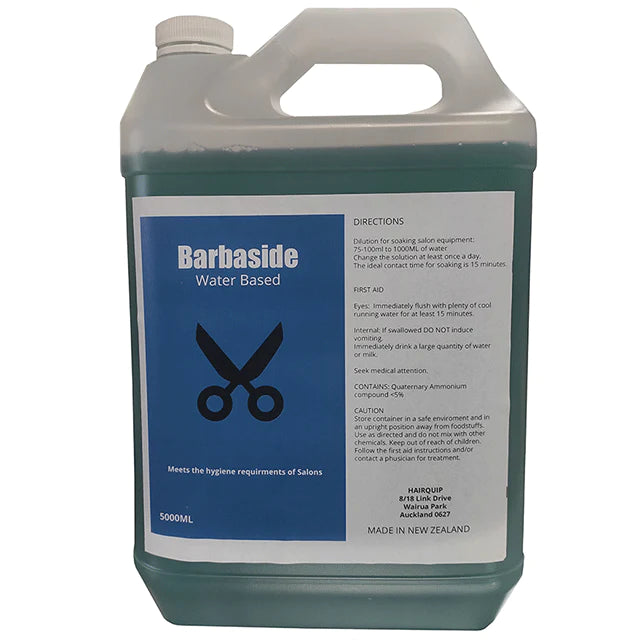 Barbicide 1L Disinfectant Solution - Professional Salon & Barber Shop Sanitizer for Combs, Scissors & Tools - Kills Germs & Viruses - Ideal for Hairdressing, Nail & Beauty Tools Disinfection