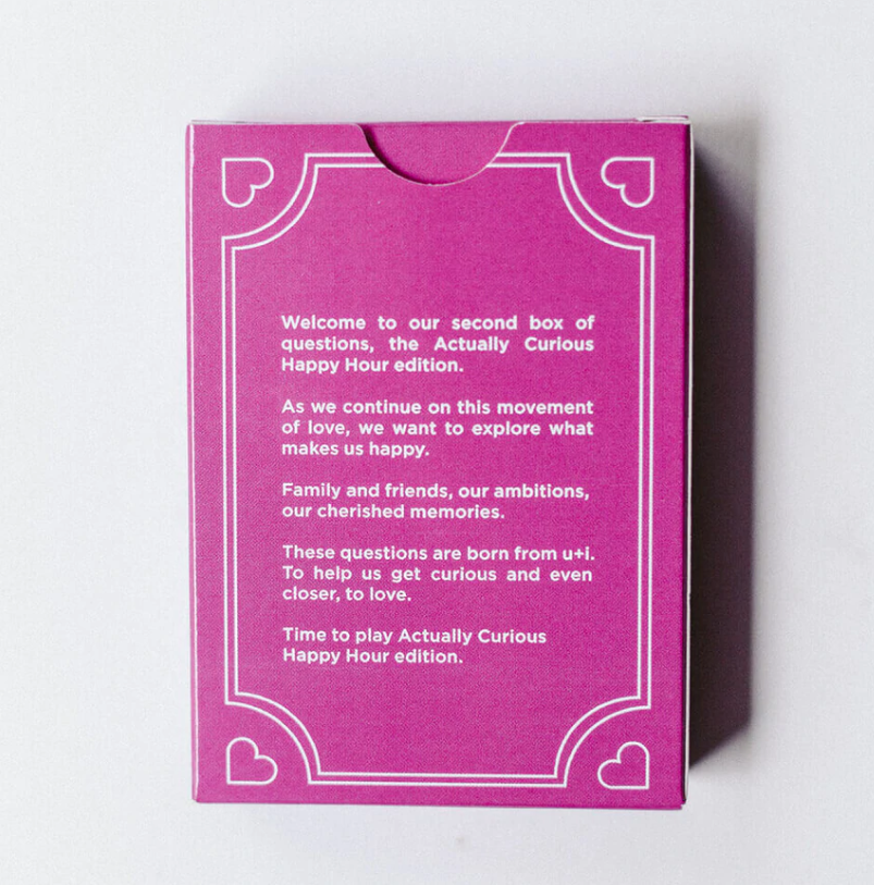 Actually Curious Card Decks - Meaningful Conversation Starters for Couples, Friends & Family - Perfect for Date Nights, Game Nights & Icebreaker Activities