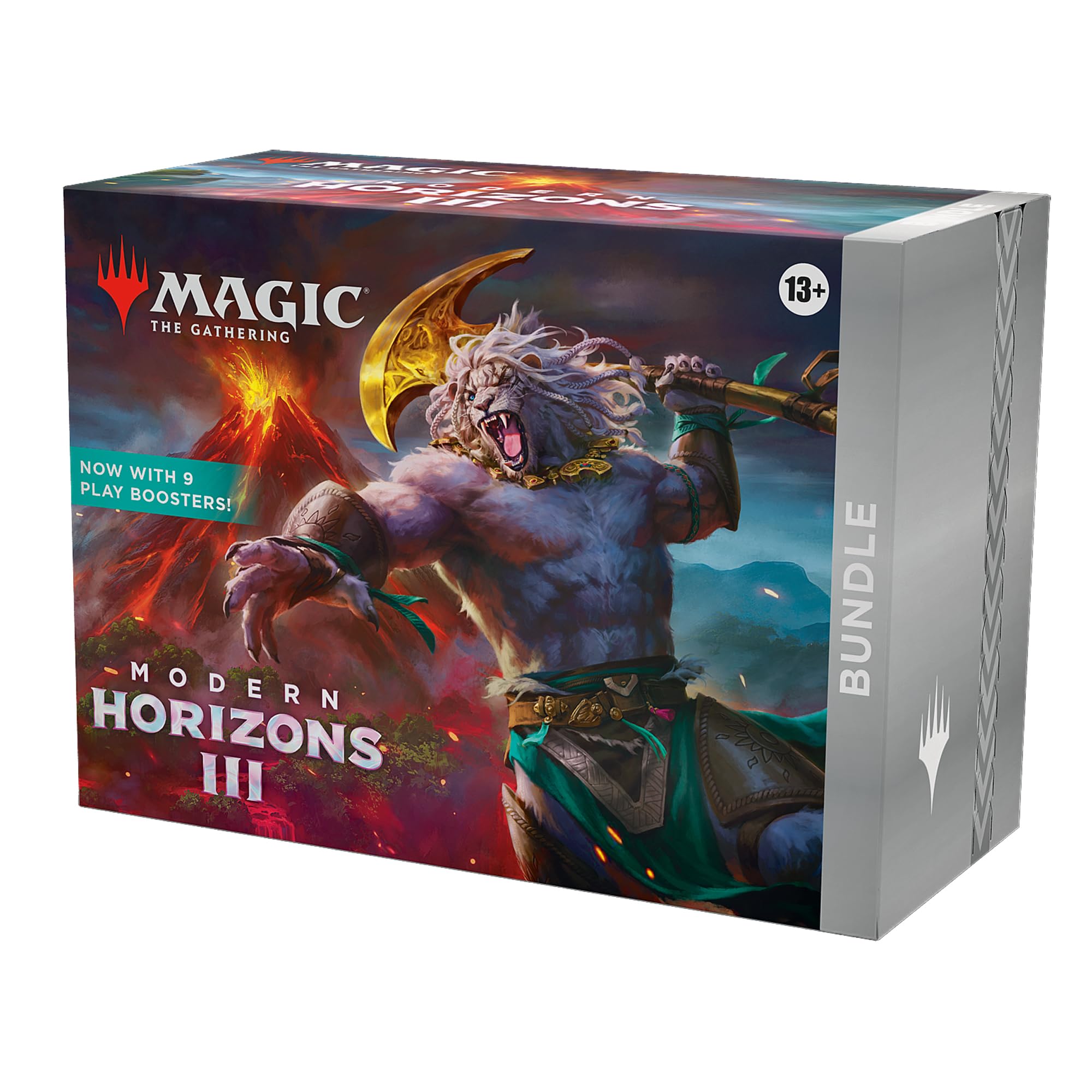Magic: The Gathering Modern Horizons 3 Bundle - 9 Play Boosters, 30 Land Cards + Exclusive Accessories | Premium MTG Card Collection for Modern Format | Perfect for Tournaments, Casual Play & Collector's Display