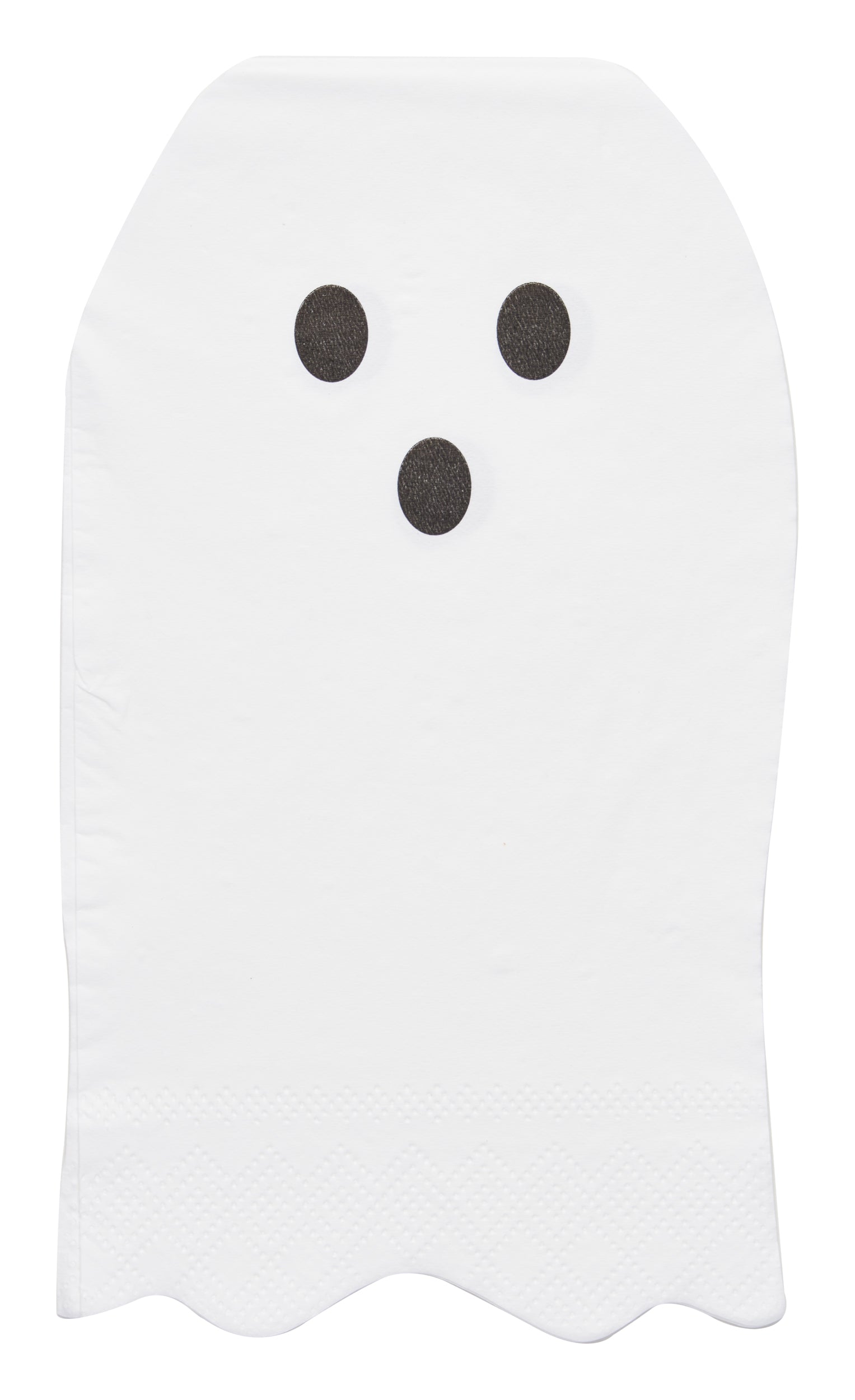 Ghost Guest Towel Boo Treats - 16 Pack Halloween Paper Hand Towels for Parties, Decorations & Spooky Fun