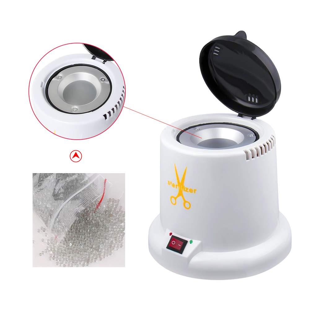 BONEW Nail Sterilizer for Salon & Tattoo - High Temp Disinfect Machine for Manicure Tools
