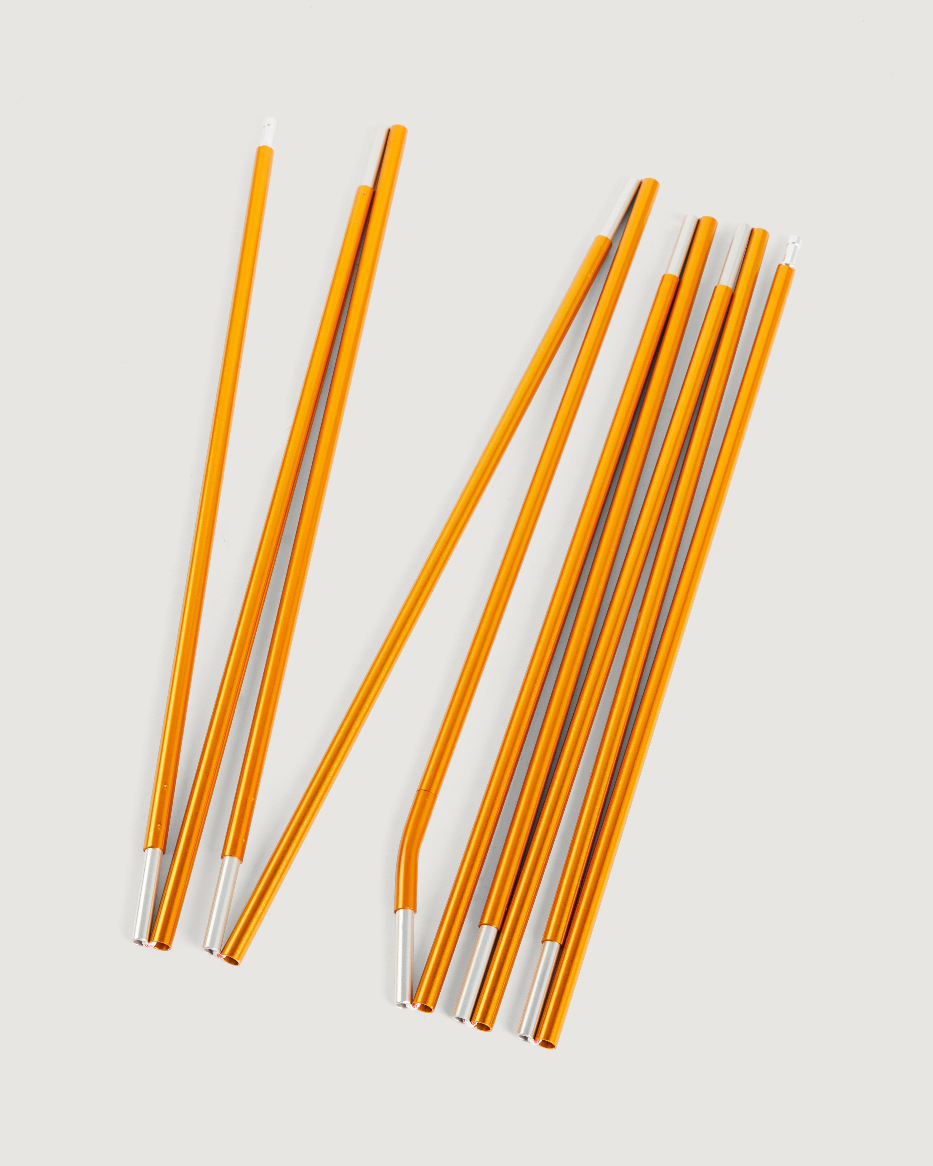 Bora Tent Pole - Lightweight Aluminum Replacement Tent Poles for Camping, Hiking, and Backpacking - Gold Color - Perfect for Outdoor Adventures and Emergency Shelter Repairs