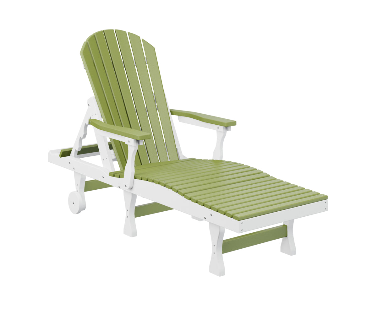 Kiwi Green on White