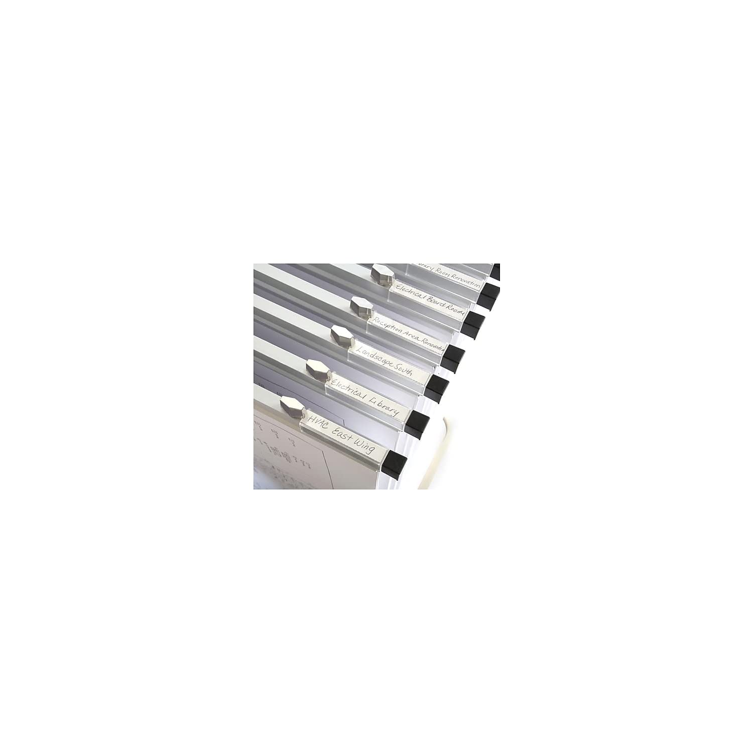 42 Inch Heavy Duty Blueprint Holder Set of 6 Clamps - Perfect for Construction Plans, Architectural Drawings & Blueprints - Durable Design for Job Sites & Office Use - Brookside Design PC642