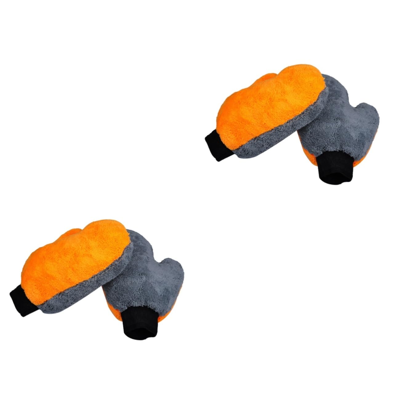 SUPVOX 2-Pack Car Wash Mitt Gloves - Double Sided Microfiber Cleaning Mitts for Auto Detailing, Washing & Waxing - Perfect for Cars, Trucks, SUVs & RVs