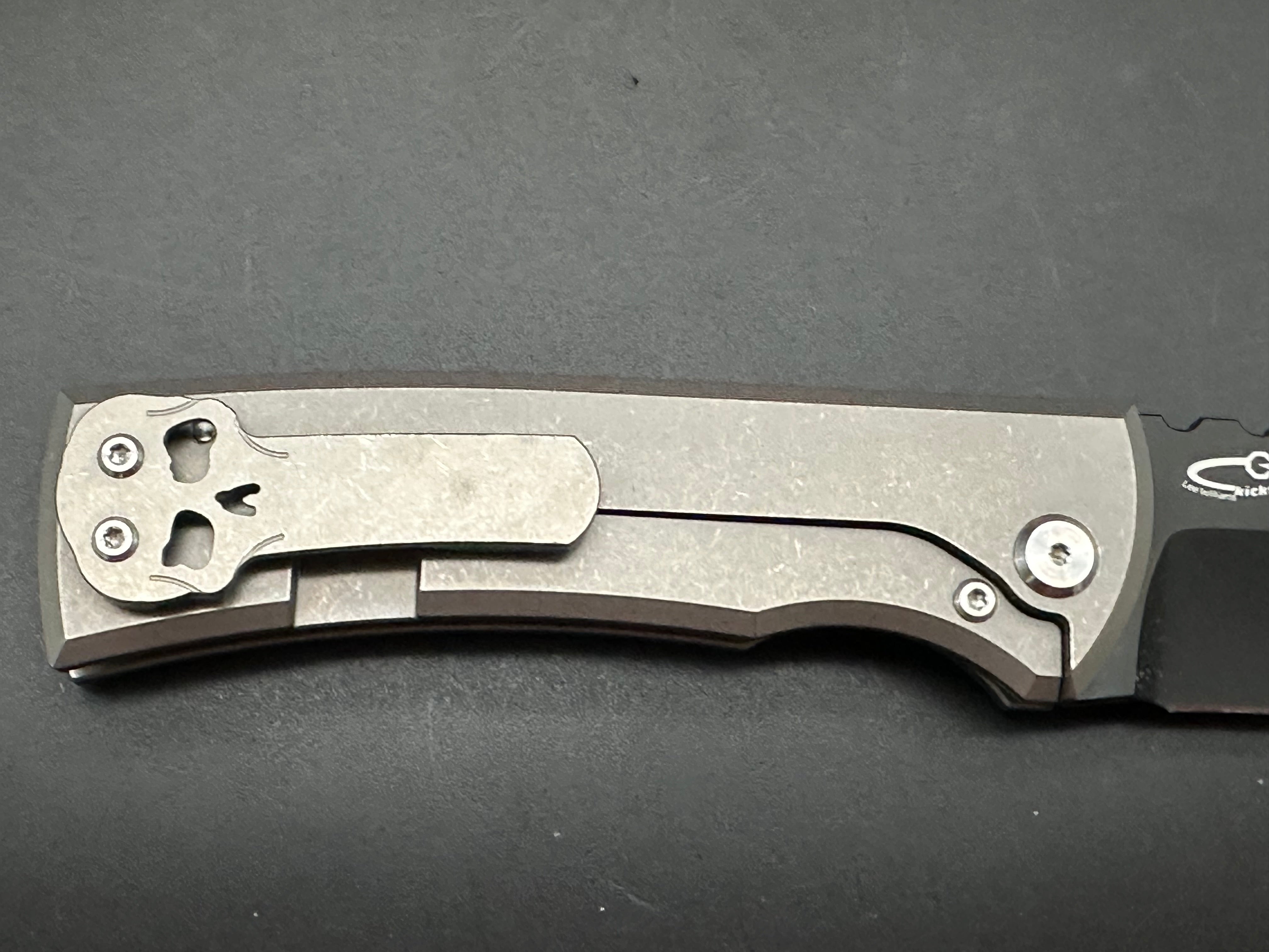 Chaves Redencion 229 Kickstart Tanto Chisel Grind Folding Knife - Premium EDC Pocket Knife for Outdoor, Camping & Everyday Carry