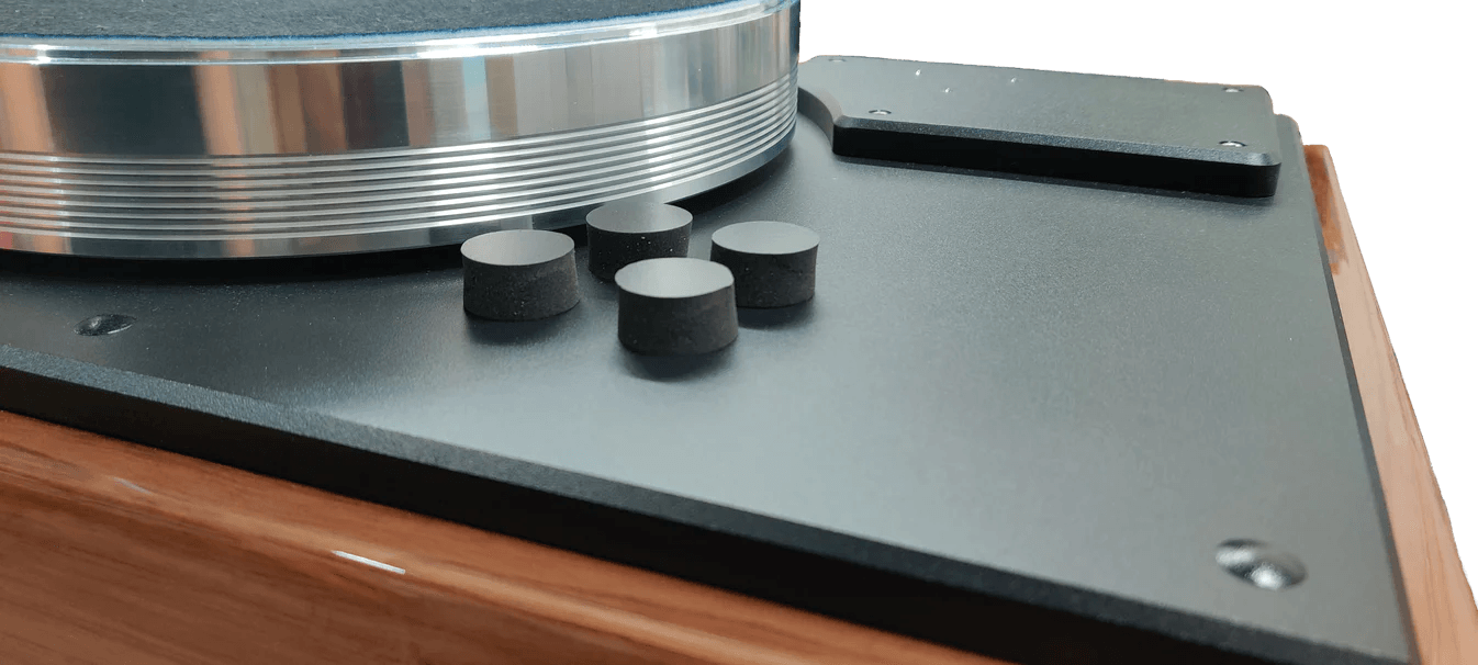 VPI Universal Isolation Feet (4 Pack) - Premium Vibration Dampening Pads for Audio Equipment, Speakers, and Turntables - Reduce Noise and Enhance Sound Quality for Home and Studio Use