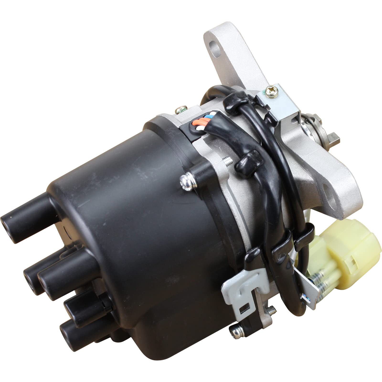 AIP Electronics Heavy Duty Stock Series Complete Electronic Ignition Distributor Compatible with 1988-1991 Honda Civic CRX Prelude 1.6L 2.0L - OEM Fit DTD02-SS - Perfect for Engine Performance & Smooth Driving Experience