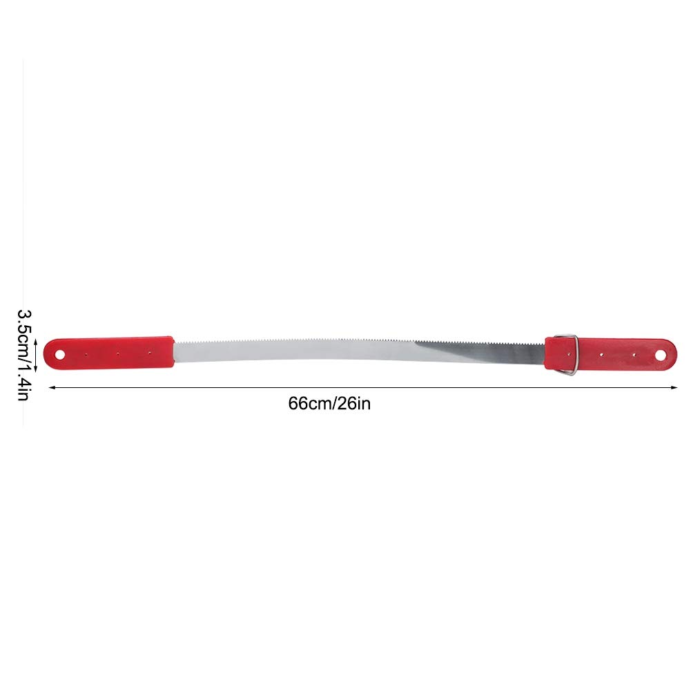 Premium Stainless Steel Dual-Sided Shedding Blade for Horses & Dogs - Heavy Duty Grooming Brush with Non-Slip Handle - Perfect for Removing Loose Hair, Undercoat & Mats During Shedding Season