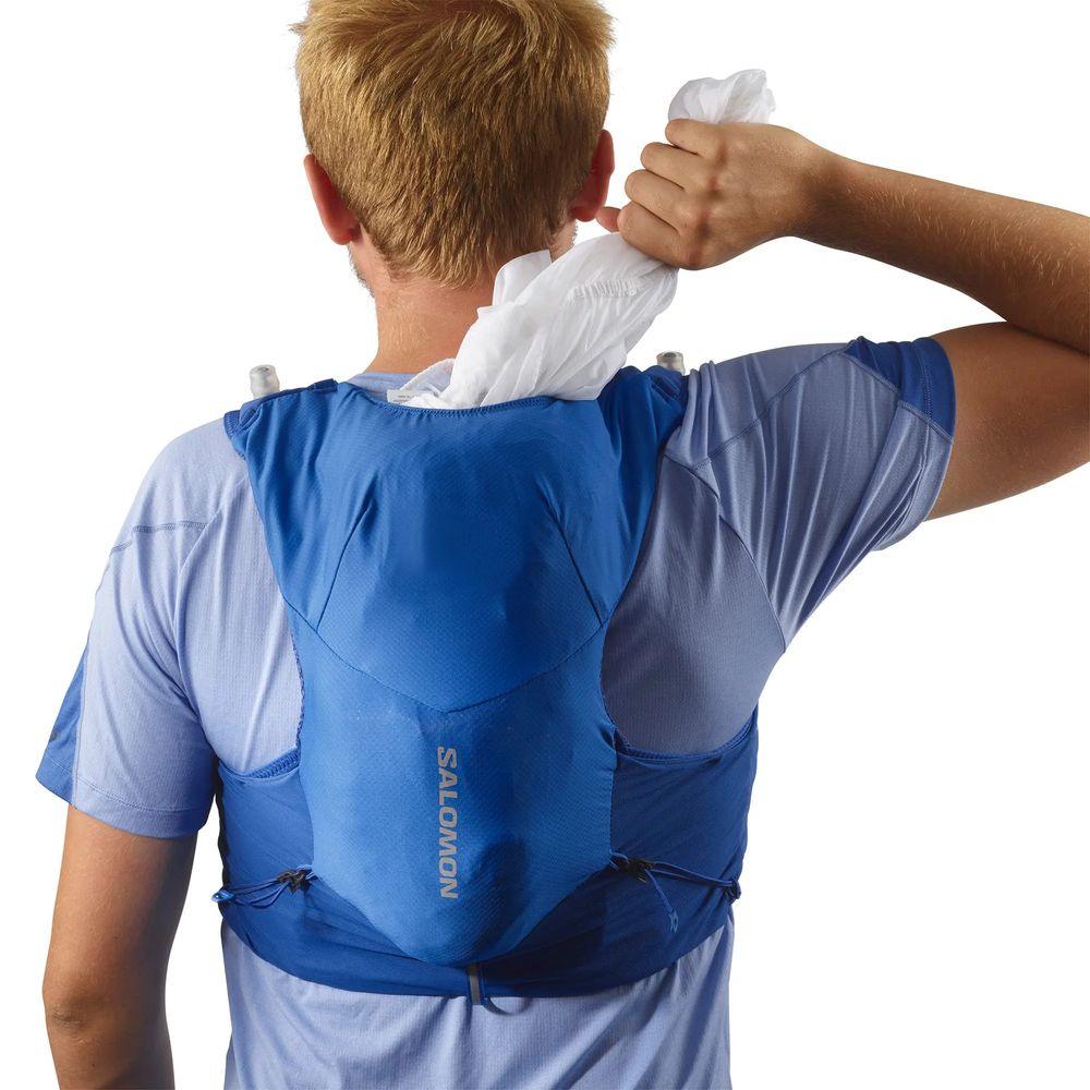 Salomon Unisex Adv Skin 5 Hydration Vest - Lightweight Running Pack for Trail Runners & Hikers - Perfect for Long Distance Running, Marathon Training & Outdoor Adventures
