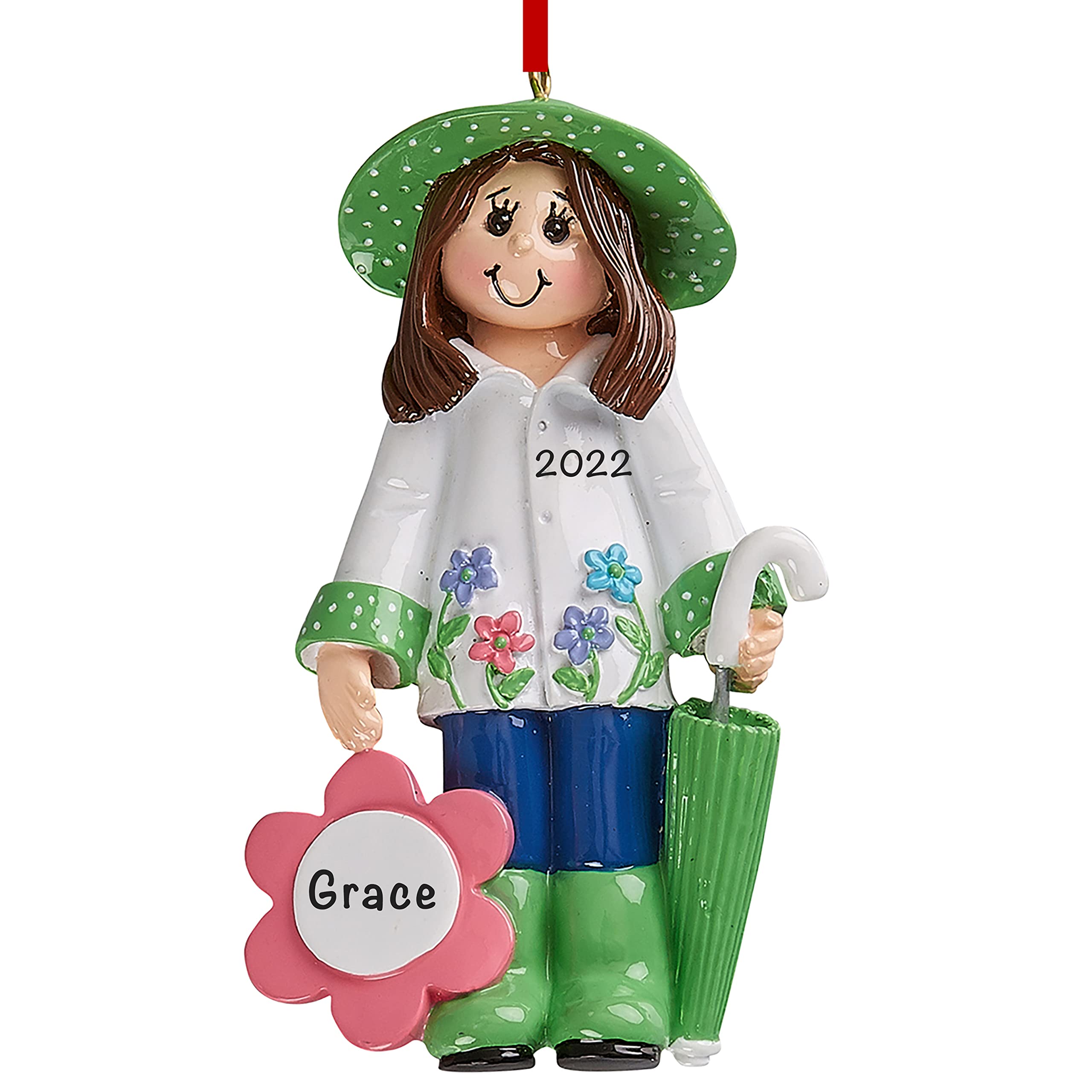 Personalized Gardening Ornament 2024 - Fast & Free 24h Customization - Christmas Tree Decor for Plant Lovers - Custom Gift Wrapped Gardening Keepsake - Perfect for Holiday Decorations & Gift Giving