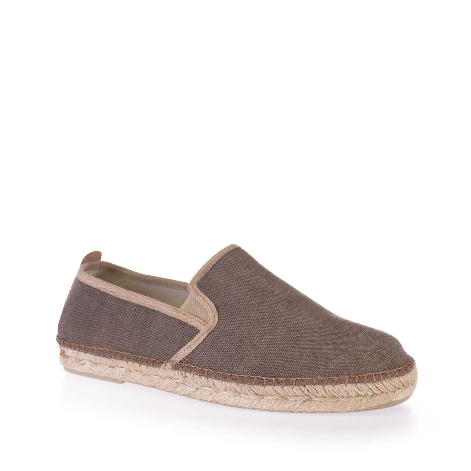 Men's Plain Canvas Espadrilles - Comfortable Casual Slip-On Shoes for Summer | Perfect for Beach, Vacation & Everyday Wear - Dallas Collection