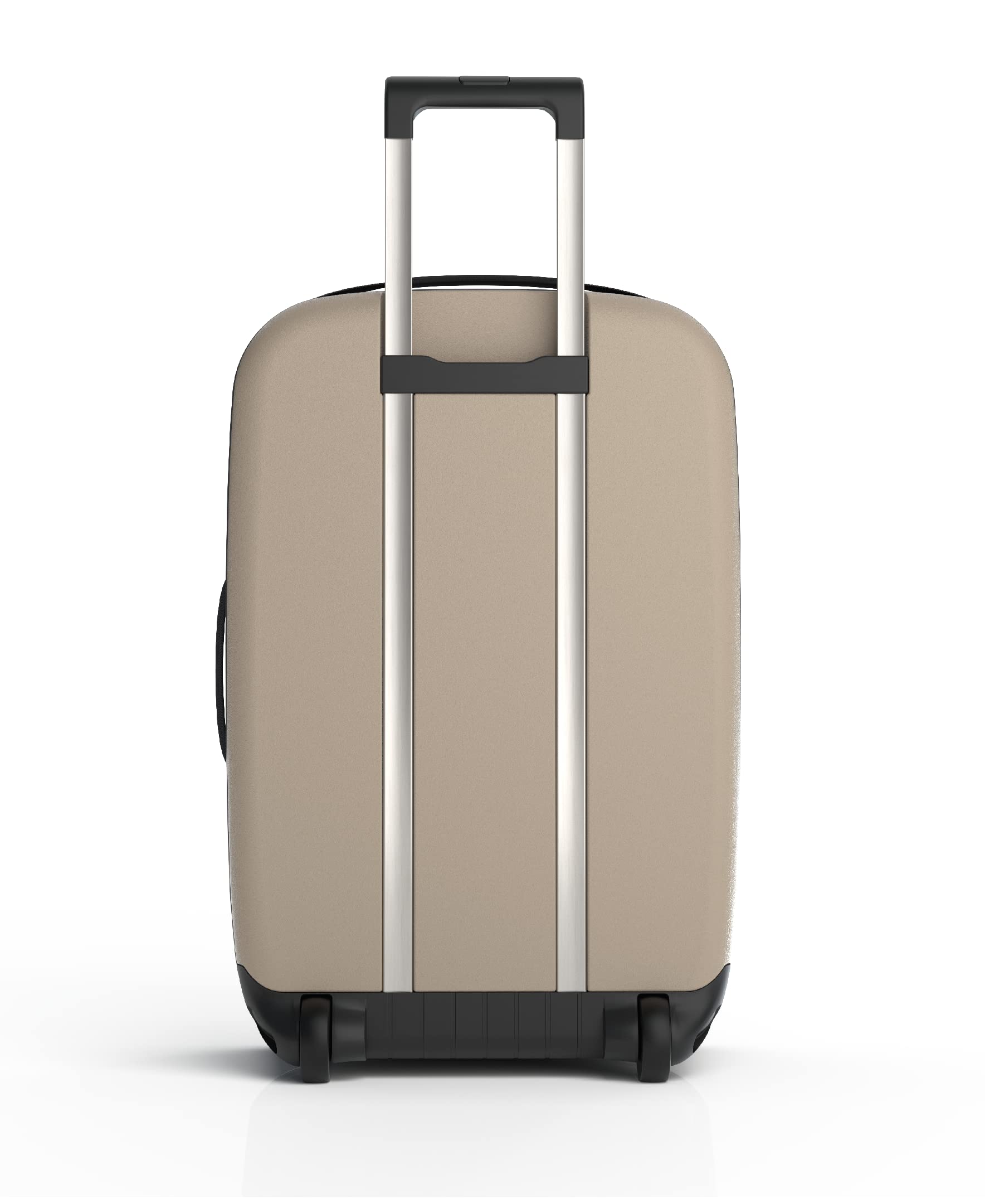 Rollink Flex Vega Medium Checked Collapsible Suitcase - Lightweight Hardshell Luggage with Silent 360° Spinner Wheels, TSA Lock, Water & Scratch Resistant | Perfect for Air Travel, Business Trips & Vacation Packing