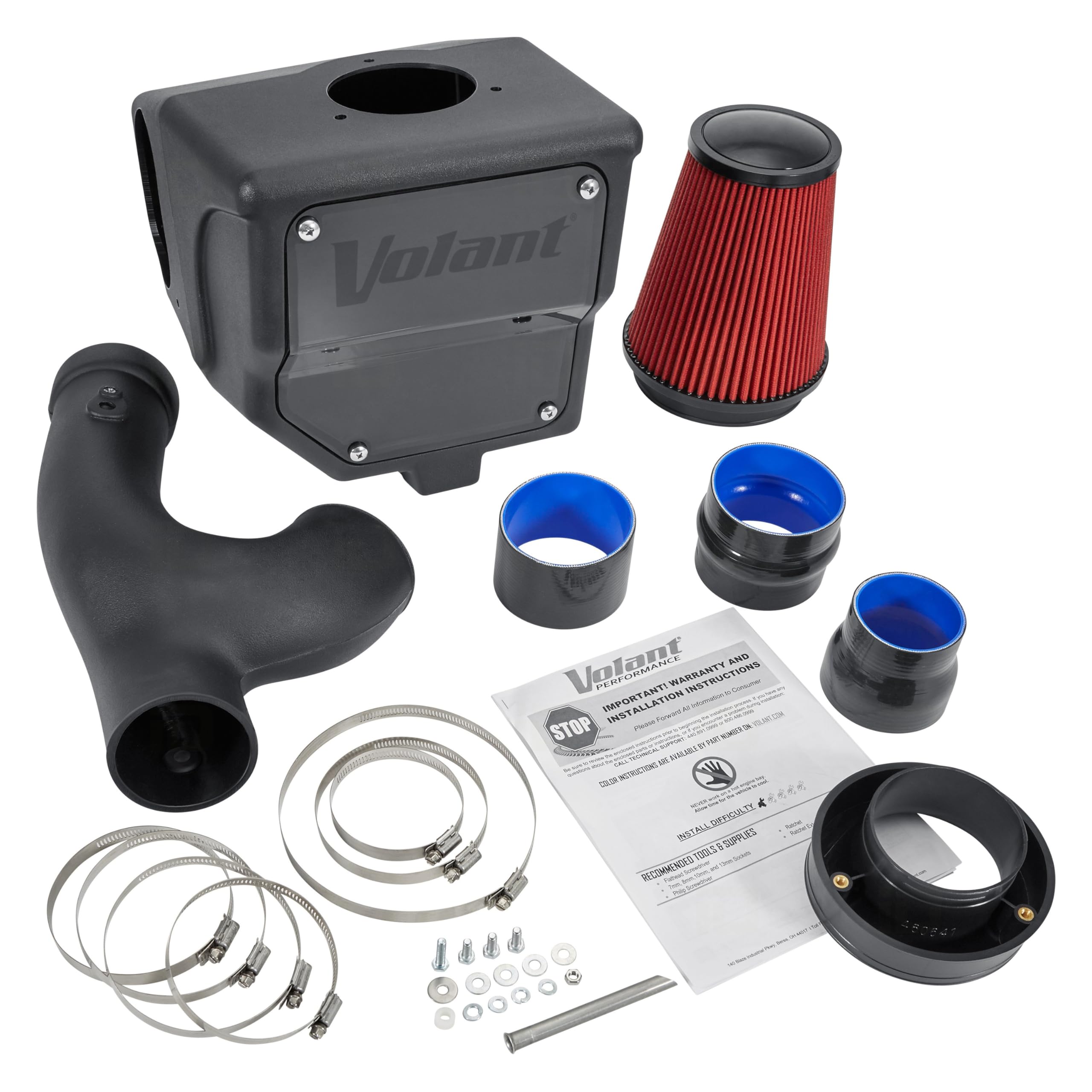 Volant Air Intake System - Closed Box Design for Improved Engine Performance - Perfect for Off-Roading & Street Racing