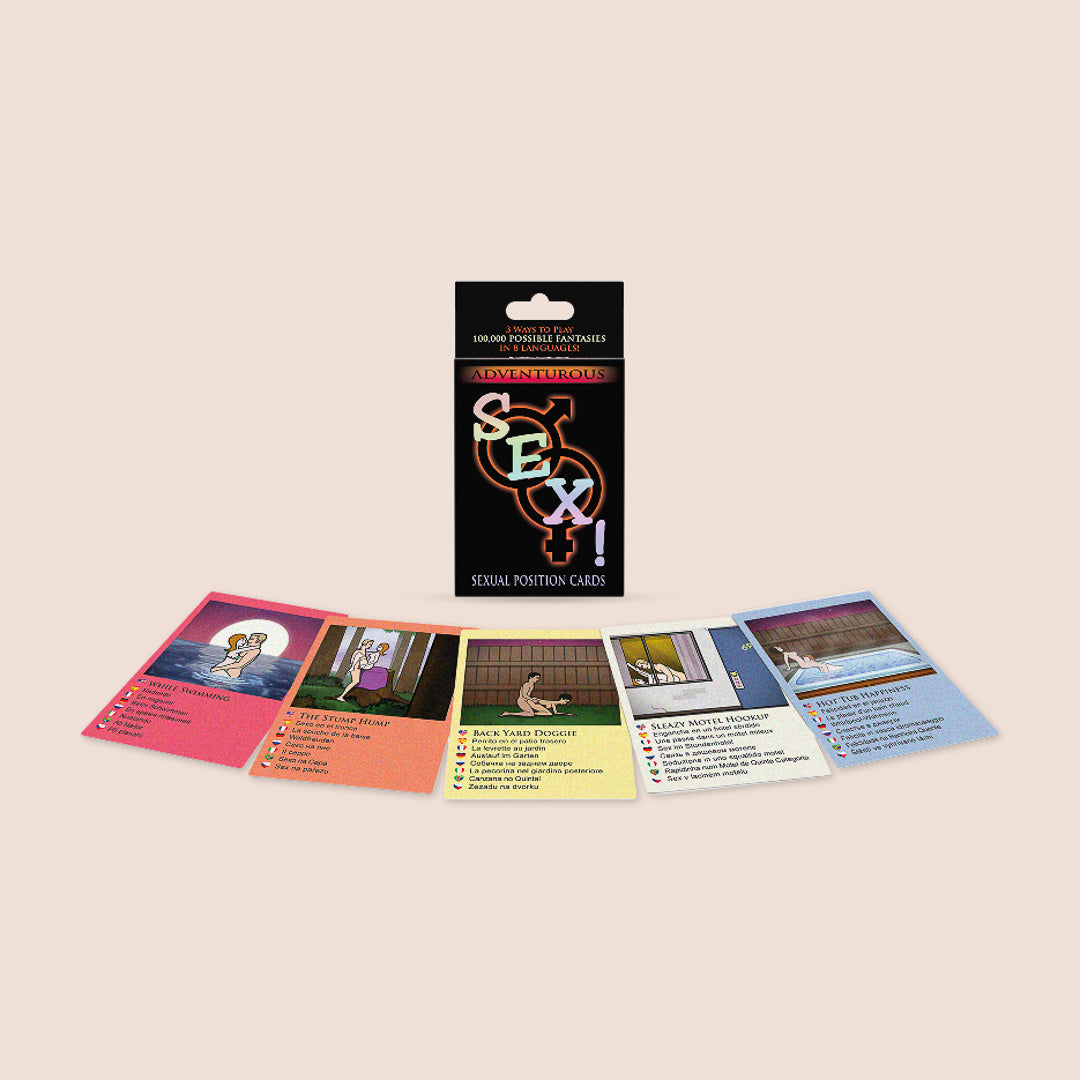 Kheper Adventurous Sex Card Game - Fun & Exciting Adult Party Game for Couples & Friends - Perfect for Date Nights, Bachelorette Parties & Game Nights