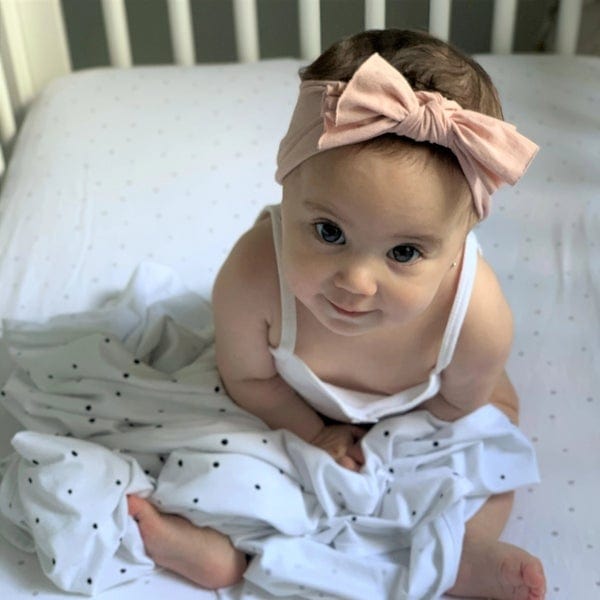 Elys & Co 2 Pack Soft 100% Cotton Pack N Play Sheets - Breathable & Hypoallergenic for Baby Crib & Portable Playard - Perfect for Nursery, Travel & Daycare Use