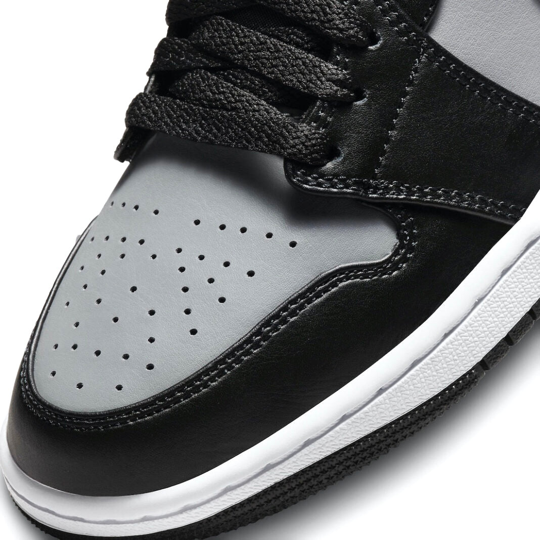 Air Jordan 1 Mid Shadow Red Basketball Shoes for Men - High-Top Sneakers with Cushioned Support - Perfect for Streetwear, Basketball & Casual Wear