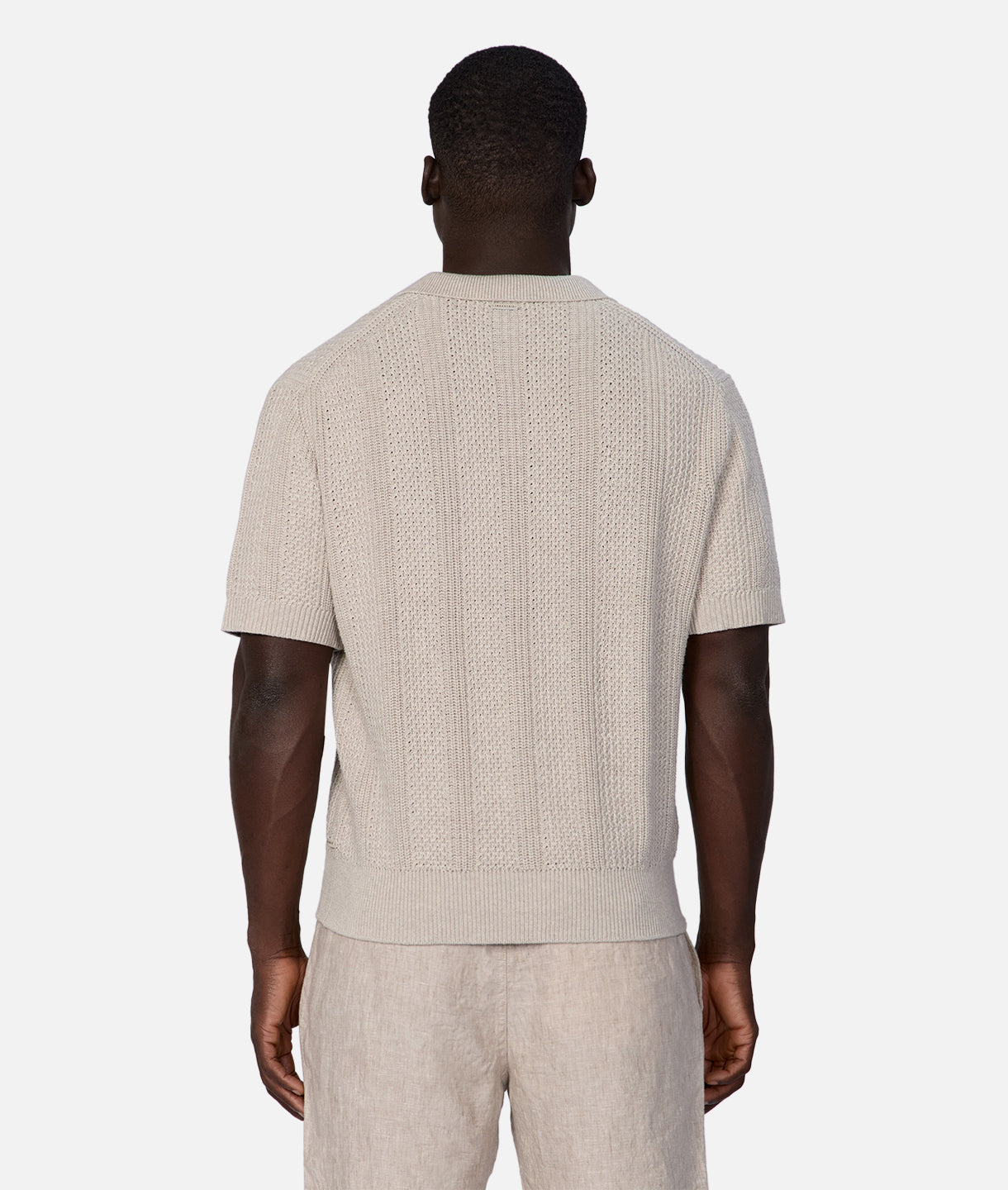 Fontera Polo Shirt for Men - Soft Oat Marle Cotton Blend - Casual & Comfortable Wear for Office, Golf, and Outdoor Activities