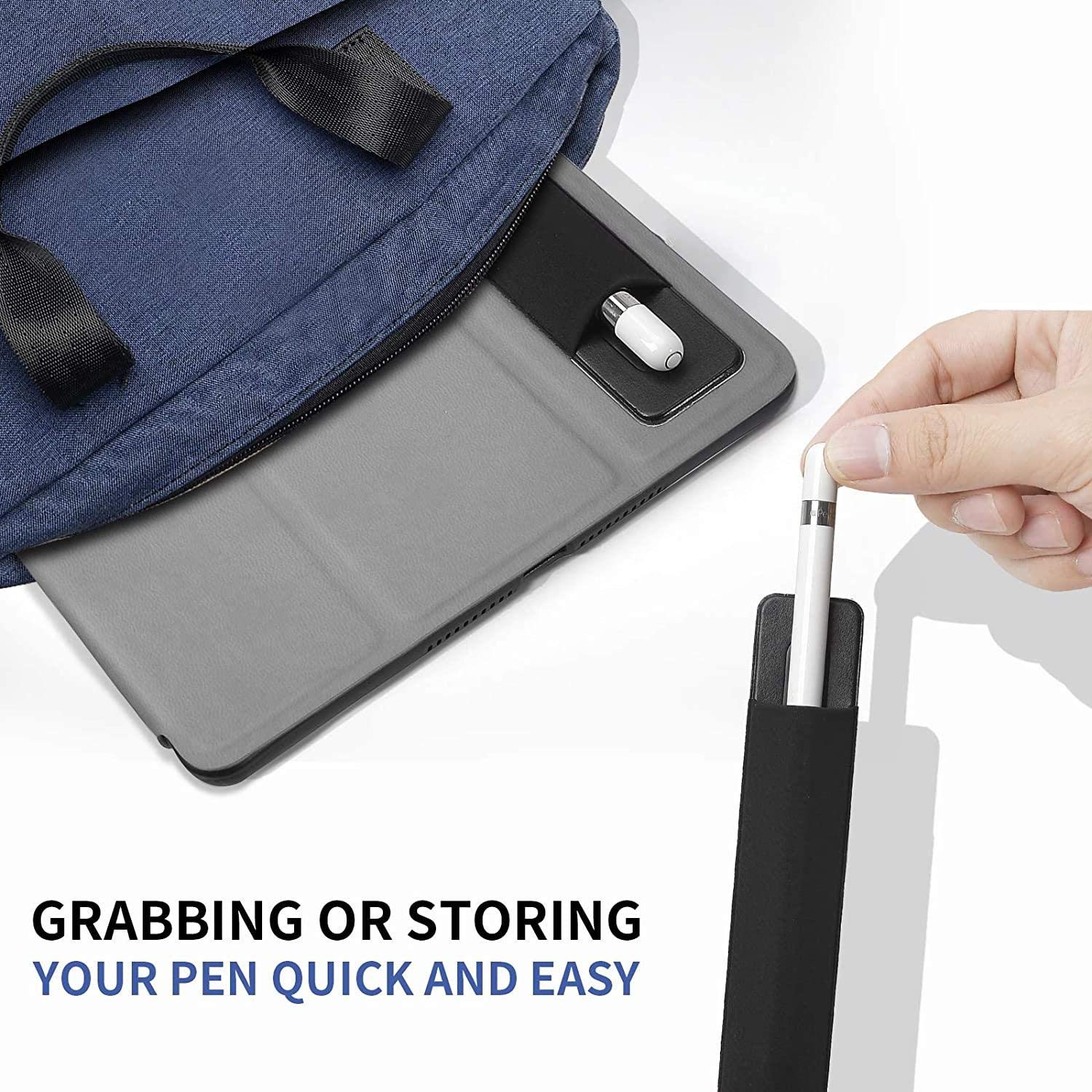 BoxWave Stylus Pouch for Zebra TC77 - Premium Jet Black Protective Case | Perfect for Warehouse, Retail & Logistics Professionals