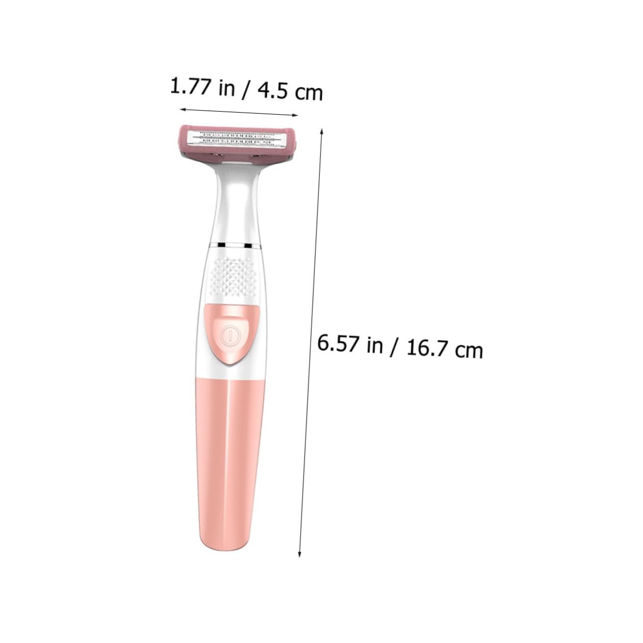 Electric Hair Trimmer for Women - Portable Bikini, Armpit, Leg & Facial Hair Remover - Painless Rechargeable Lady Shaver for Smooth Skin at Home & Travel