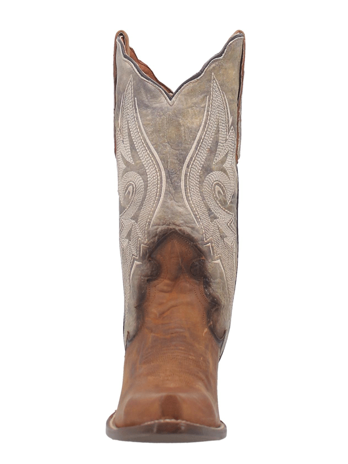 Dan Post DP4385 Women's Zoli Leather Cowboy Boots - Brown Western Riding Boots for Country Style & Outdoor Adventures