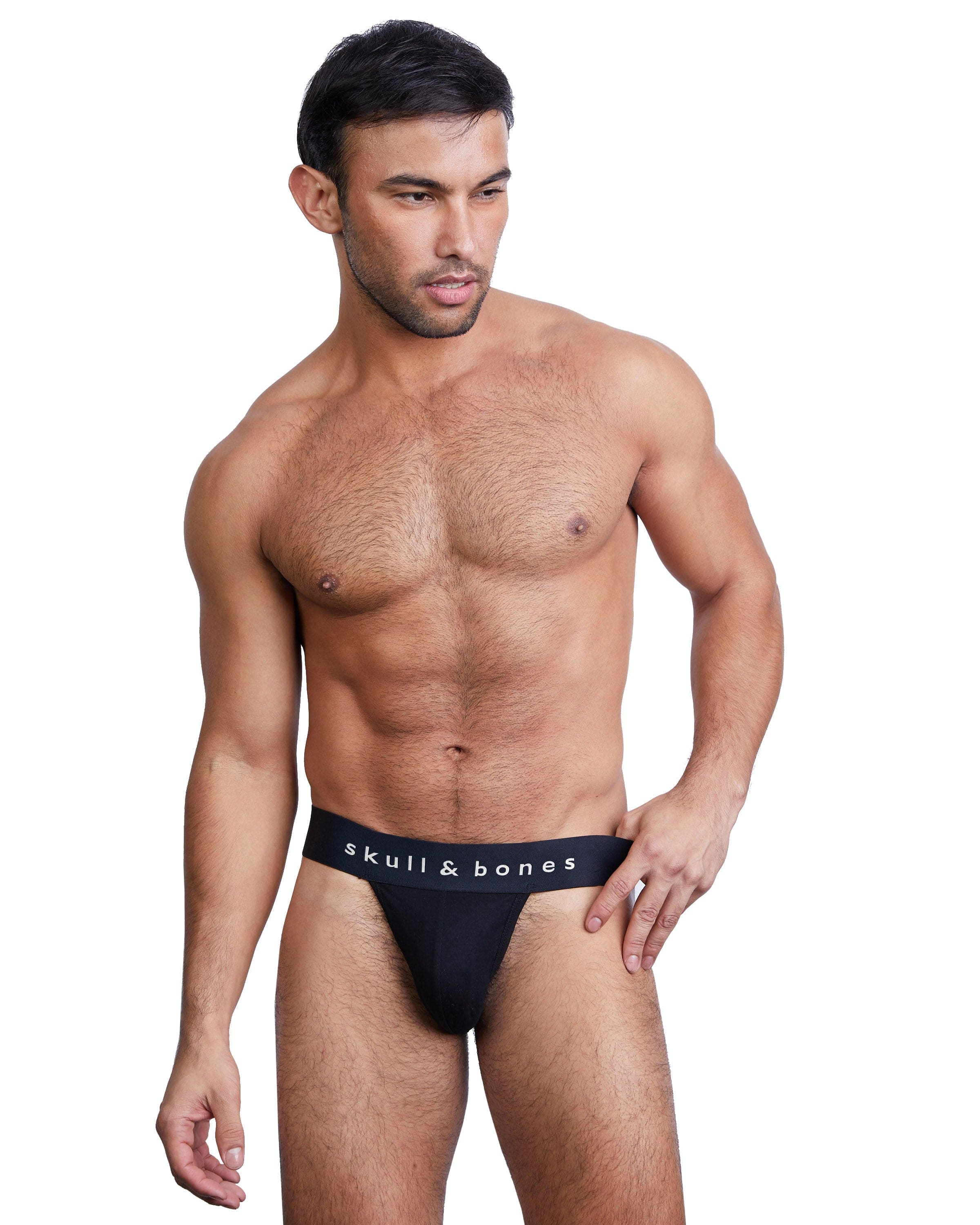 Just The Bones Thong Black - Sexy Lingerie for Women | Comfortable & Stylish Underwear for Date Night, Boudoir, or Special Occasions